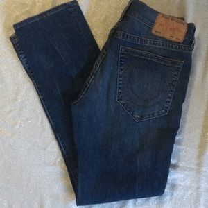 True Religion Ricky Relaxed Straight Men’s Jeans